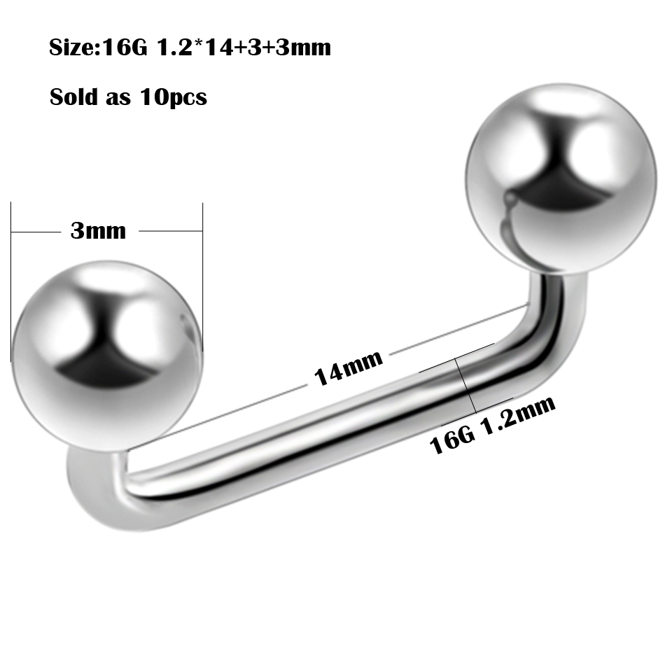 10pcs/lot G23 Titanium Surface - Body Jewelry Dermal ulasan dan harga