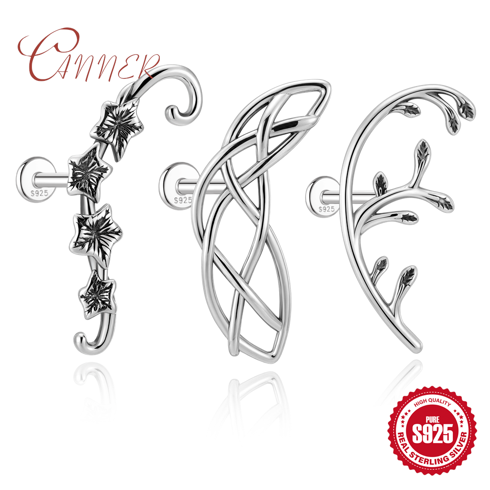 CANNER 925 Sterling Silver Got - Body Jewelry Flat Back ulasan dan harga