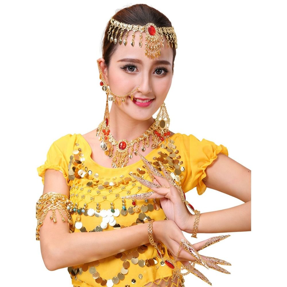 Bohemian Style Sequins Head Ch - Body Jewelry Indian ulasan dan harga
