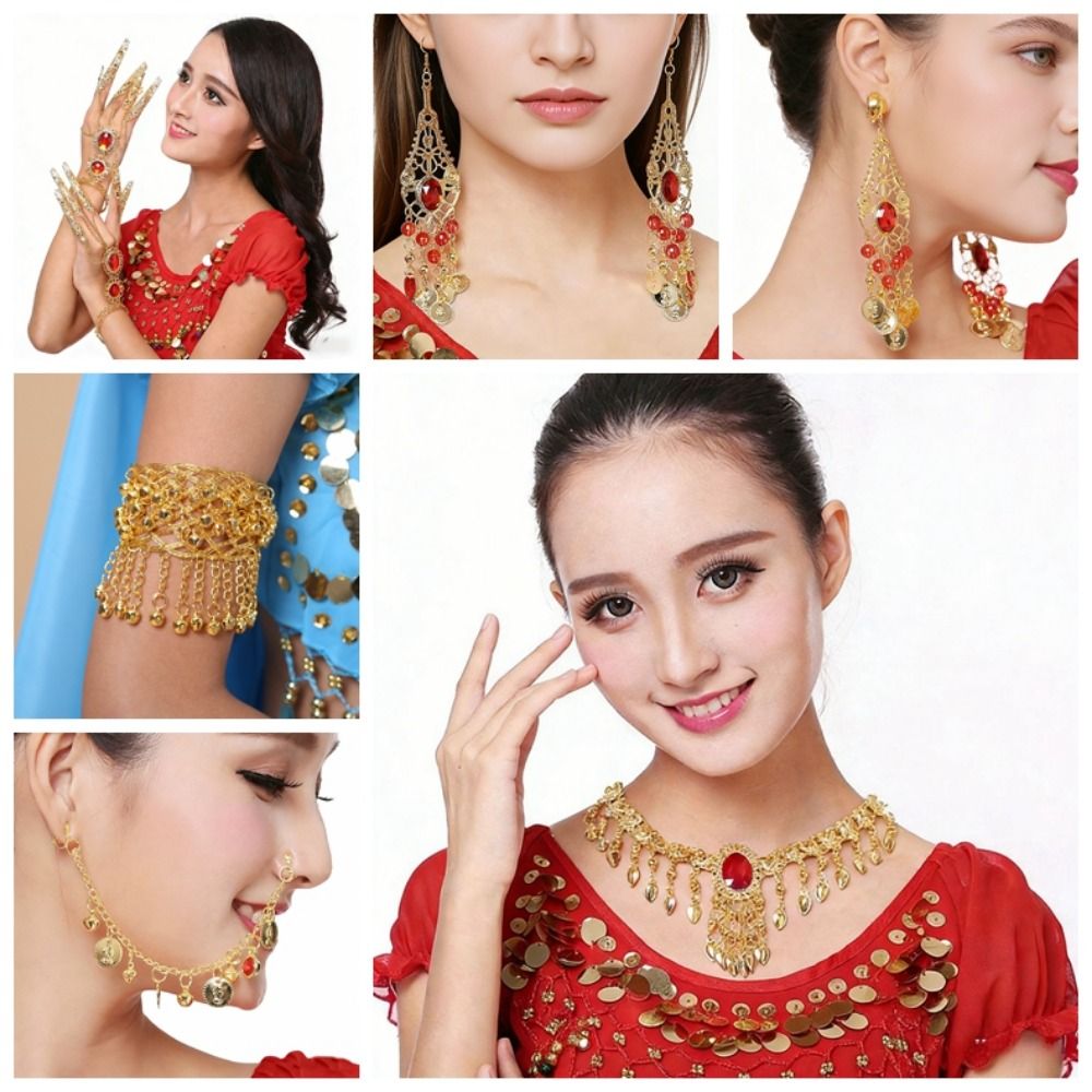 Bohemian Style Sequins Head Ch - Body Jewelry Indian ulasan dan harga