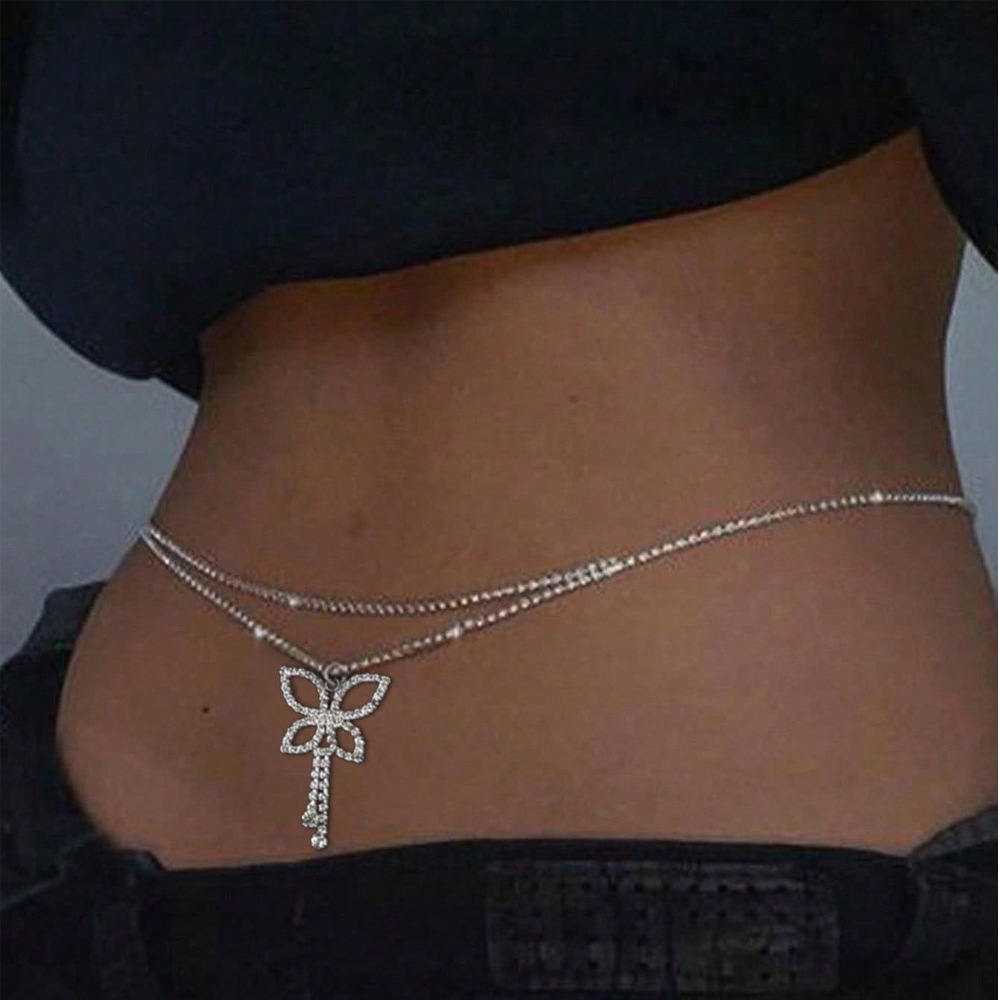 Bow Waist Chain for Women Rhin - Body Jewelry Jewelry Box ulasan dan harga
