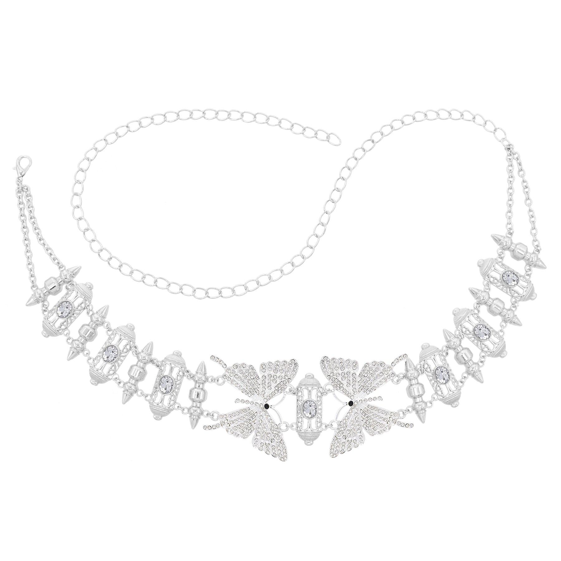 Fashion Butterfly Waist Belly  - Body Jewelry Indian ulasan dan harga